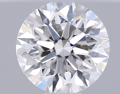 0.43 carat E-SI1 Excellent cut Natūralus Round Deimantas (1)