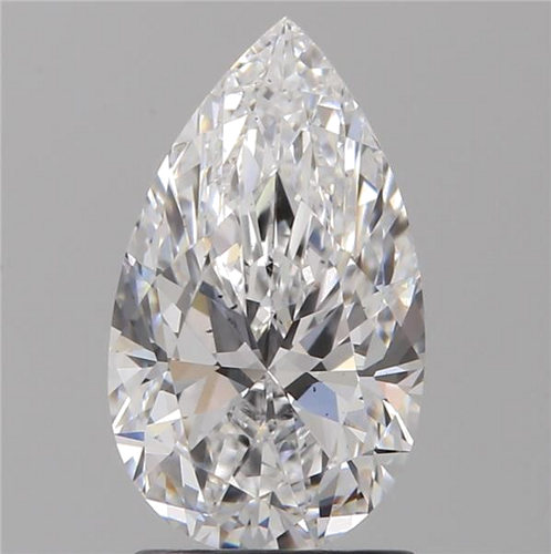 1.51 carat D-VS2 Natūralus Pear Deimantas (1)