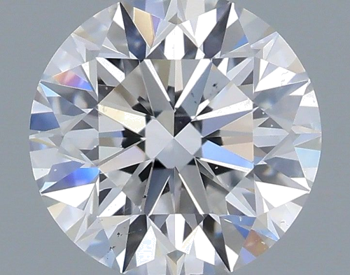 0.66 carat D-SI2 Excellent cut Natūralus Round Deimantas (1)