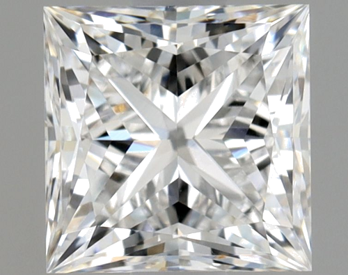 1.0 carat E-VVS1 Natūralus Princess Deimantas (1)