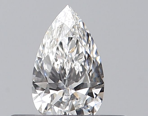 0.23 carat F-VS2 Natūralus Pear Deimantas (1)