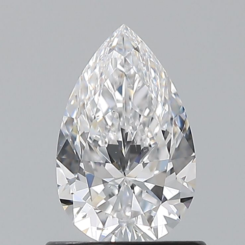 0.8 carat D-SI1 Natūralus Pear Deimantas (1)