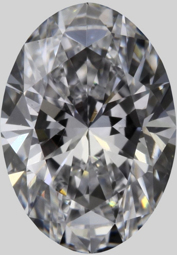 0.5 carat D-SI1 Natūralus Oval Deimantas (1)