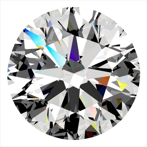 0.3 carat I-VS1 Very Good cut Natūralus Round Deimantas (1)