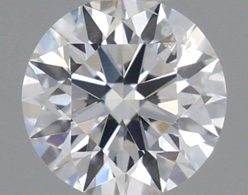 0.32 carat F-SI2 Excellent cut Natūralus Round Deimantas (1)