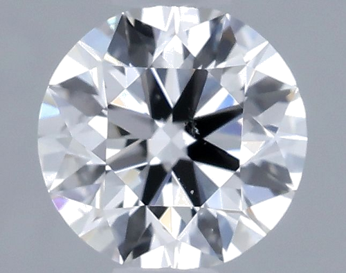 0.46 carat G-SI1 Excellent cut Natūralus Round Deimantas (1)