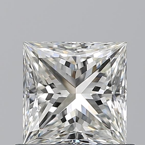 0.8 carat I-VVS1 Natūralus Princess Deimantas (1)