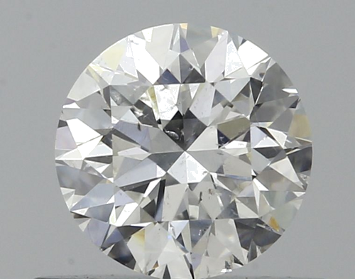 0.5 carat F-SI2 Very Good cut Natūralus Round Deimantas (1)