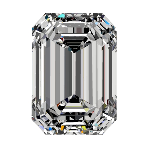 0.6 carat E-VVS2 Natūralus Emerald Deimantas (1)