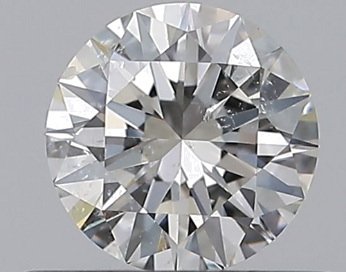0.5 carat H-SI2 Excellent cut Natūralus Round Deimantas (1)