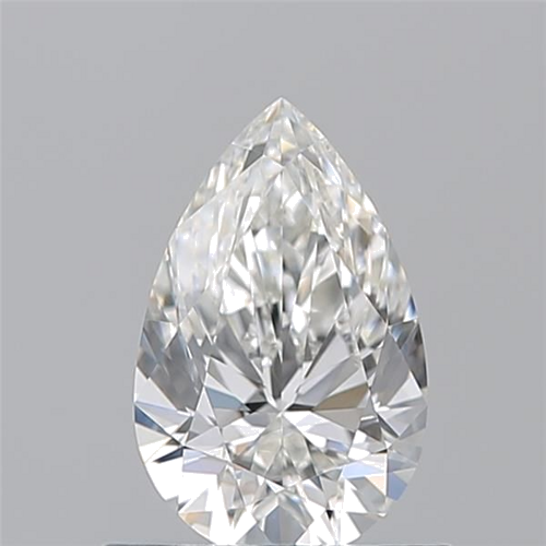0.74 carat H-VVS2 Natūralus Pear Deimantas (1)