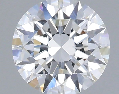 0.52 carat F-SI1 Excellent cut Natūralus Round Deimantas (1)