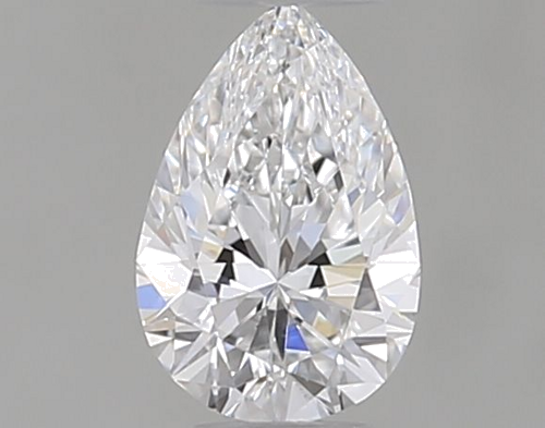 0.25 carat E-VVS2 Natūralus Pear Deimantas (1)