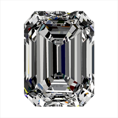 0.31 carat G-VVS1 Natūralus Emerald Deimantas (1)