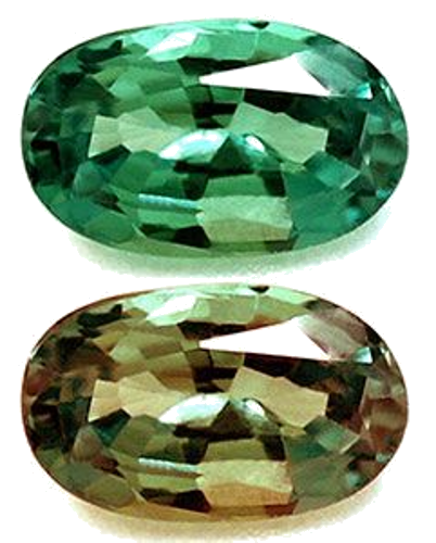 0.35 carat GREEN Oval Alexandrite (1)