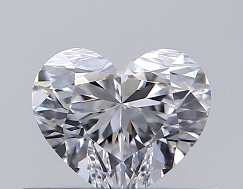 0.37 carat D-VS1 Natūralus Heart Deimantas (1)