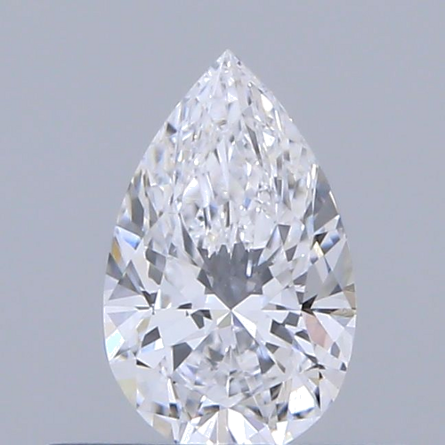 0.32 carat D-VS2 Natūralus Pear Deimantas (1)
