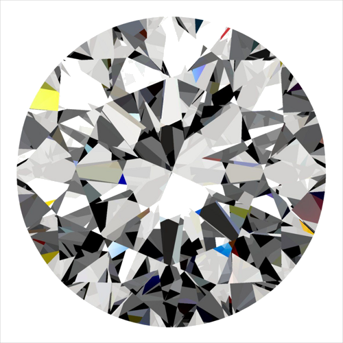 0.3 carat E-VS2 Very Good cut Natūralus Round Deimantas (1)