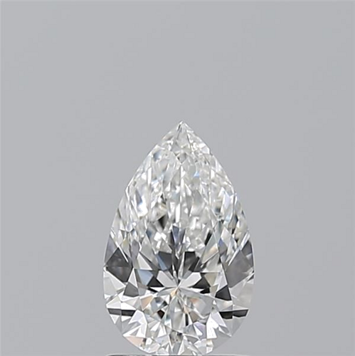 1.0 carat F-VS2 Natūralus Pear Deimantas (1)