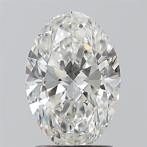 1.51 carat H-VVS1 Natūralus Oval Deimantas (1)