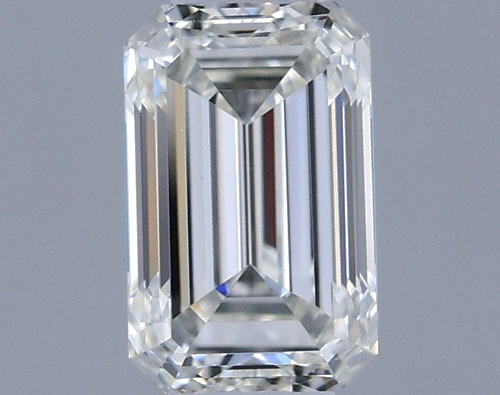 0.48 carat I-VVS2 Natūralus Emerald Deimantas (1)