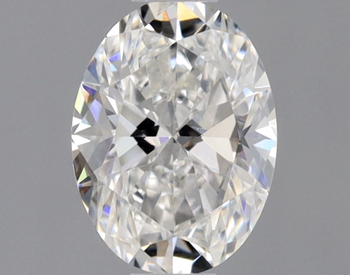 0.51 carat F-SI1 Natūralus Oval Deimantas (1)