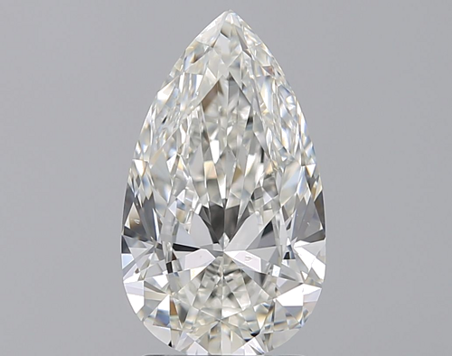 2.0 carat G-VS2 Natūralus Pear Deimantas (1)