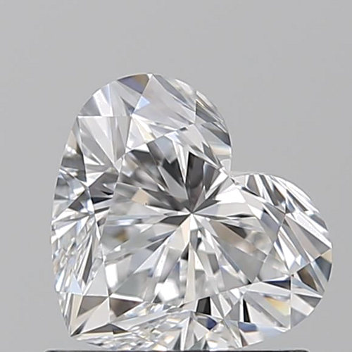 1.02 carat D-VVS2 Natūralus Heart Deimantas (1)