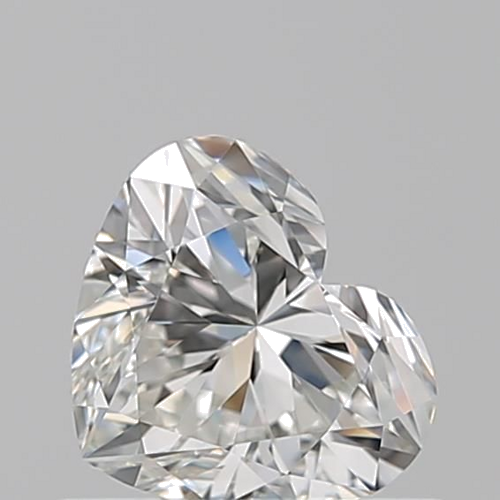 0.61 carat I-VVS1 Natūralus Heart Deimantas (1)