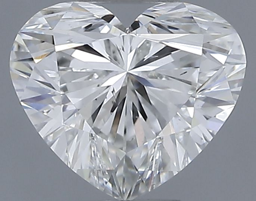 1.02 carat I-SI1 Natūralus Heart Deimantas (1)