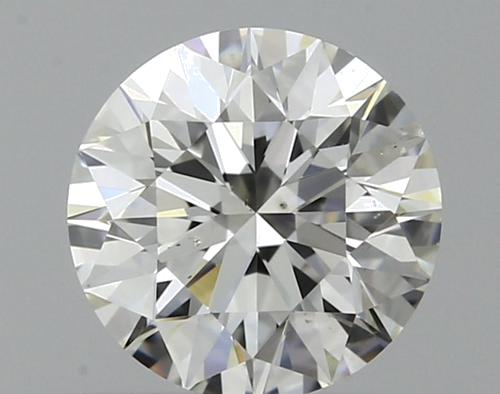 0.5 carat G-SI1 Excellent cut Natūralus Round Deimantas (1)