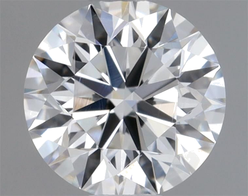 0.44 carat F-VS2 Excellent cut Natūralus Round Deimantas (1)