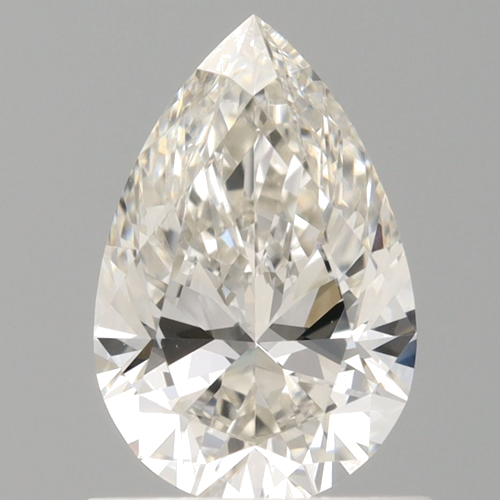 0.91 carat I-VVS2 Natūralus Pear Deimantas (1)