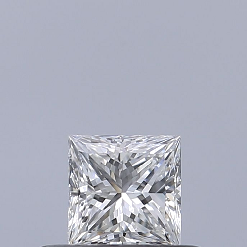 0.32 carat E-VVS1 Natūralus Princess Deimantas (1)