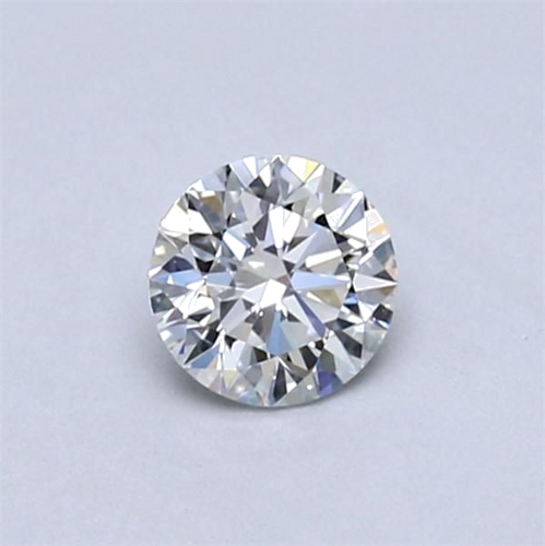 0.4 carat F-IF Excellent cut Natūralus Round Deimantas (1)