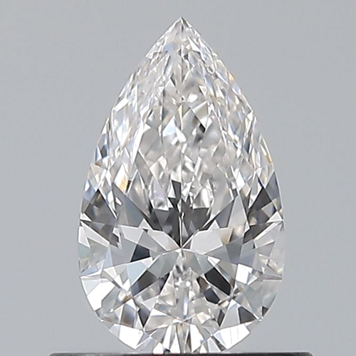 0.54 carat F-VVS1 Natūralus Pear Deimantas (1)