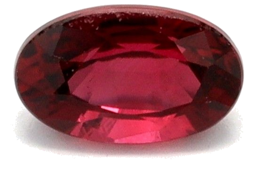 0.34 carat RED Oval Rubinas (1)