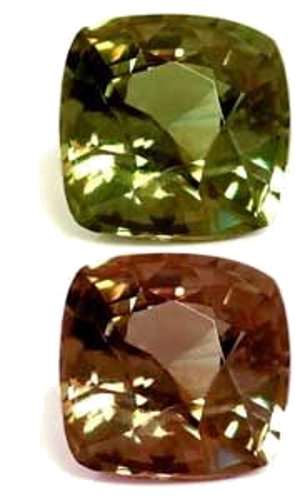 1.06 carat GREEN Cushion Alexandrite (1)