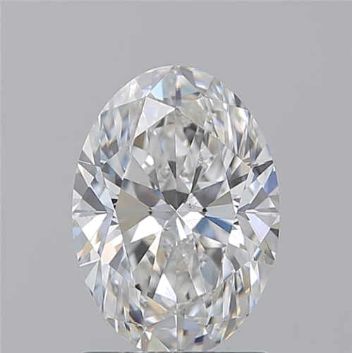 1.51 carat F-SI1 Natūralus Oval Deimantas (1)