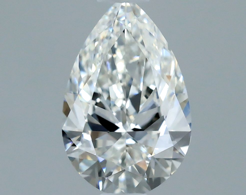 0.44 carat G-IF Natūralus Pear Deimantas (1)