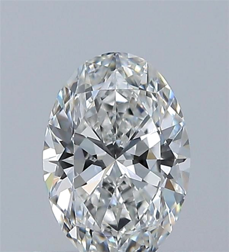0.51 carat F-IF Natūralus Oval Deimantas (1)