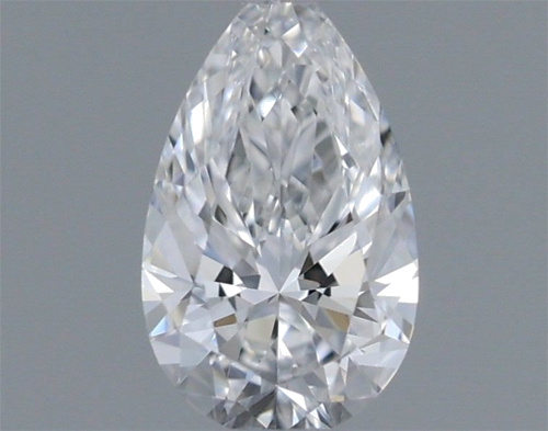 0.23 carat D-VVS1 Natūralus Pear Deimantas (1)