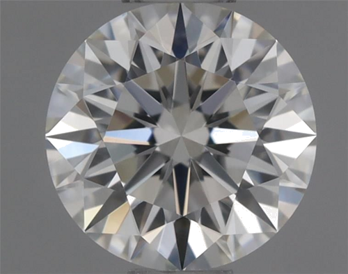0.42 carat H-VVS1 Excellent cut Natūralus Round Deimantas (1)