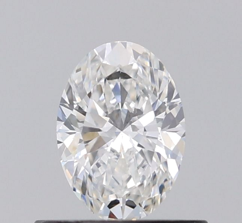 0.5 carat F-VS1 Natūralus Oval Deimantas (1)