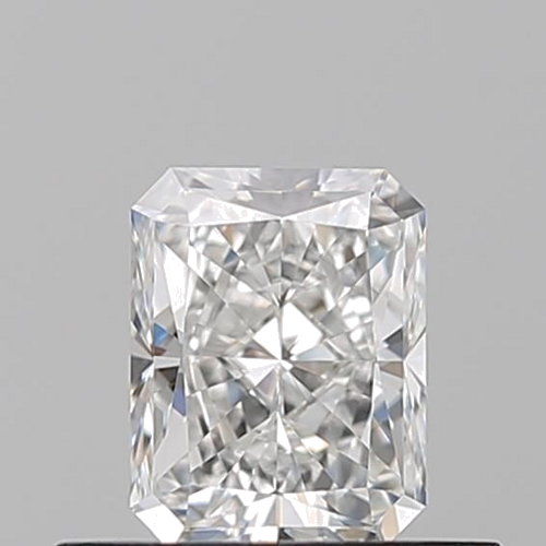 0.5 carat F-VVS1 Natūralus Radiant Deimantas (1)