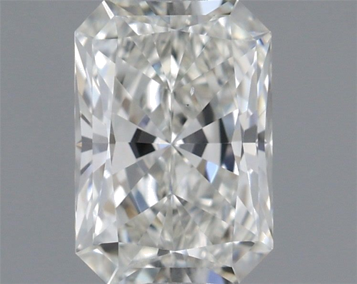 0.5 carat H-VS2 Natūralus Radiant Deimantas (1)