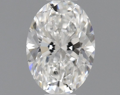 0.5 carat F-VS2 Natūralus Oval Deimantas (1)