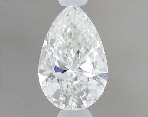 0.45 carat H-SI2 Natūralus Pear Deimantas (1)