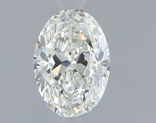 0.6 carat I-VS1 Natūralus Oval Deimantas (1)