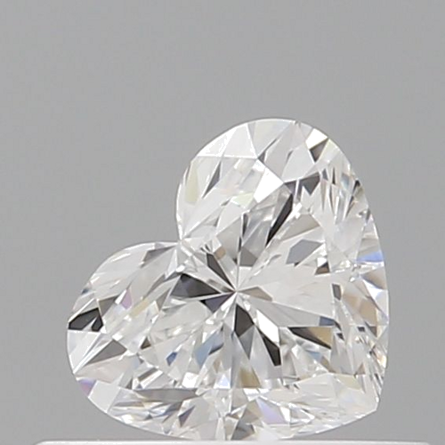 0.33 carat E-VVS1 Natūralus Heart Deimantas (1)